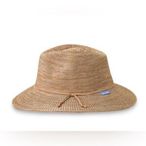 Wallaby Victoria Fedora Hat in Mixed Camel